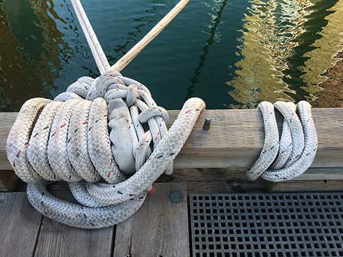 How to Tie Mooring Lines