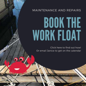 Book the work float